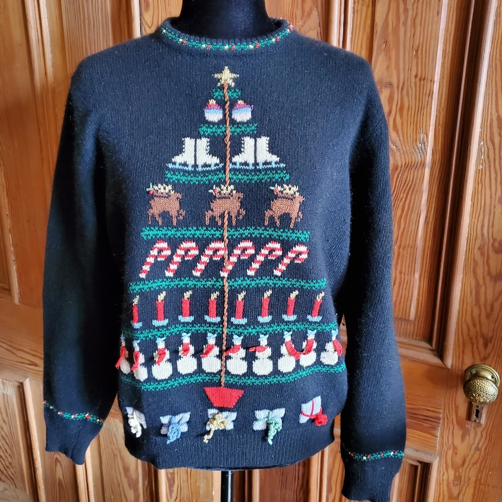 Vintage Susan Bristol Christmas Sweater